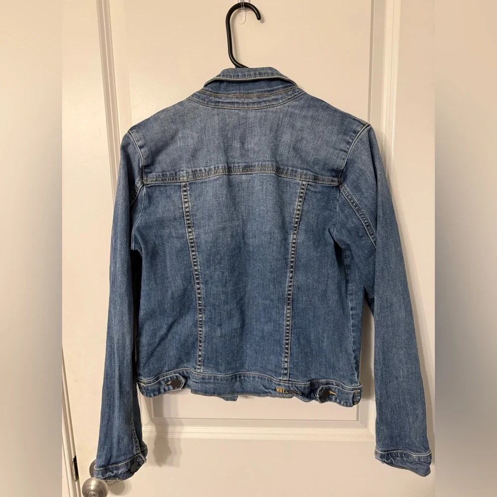Kut From The Kloth Cropped Jean Jacket size Medium - Picture 5 of 5